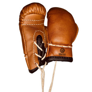 Mini-gants de boxe en cuir, anti-humidité, avec fermeture auto-agrippante, pour l'entraînement et le punching des enfants et des adultes - Product Image 1