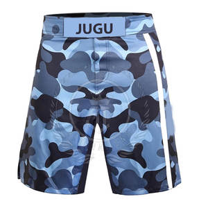 Pantalones Cortos de MMA para Hombre de Alta Calidad - Pantalones Cortos de Entrenamiento de Combate Modernos y Elegantes, Transpirables, de Secado Rápido y Ligeros - Product Image 1