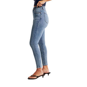 Top High Quality 100% Cotton Plus Size Breathable Women <b>Jeans</b> Hot Selling New Outdoor Streetwear Fashion Wholesale OEM - Product Image 4