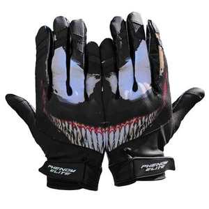 Gants de football américain personnalisés unisexes pour adultes, respirants, design, fabricant, maillot de football américain, grande taille, caractéristique imprimée - Product Image 5