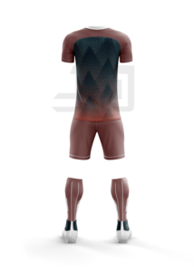 Athletic Soccer Uniform Quick Dry Breathable Football Jersey Shorts Set Comfortable Fit for Professional Team Sports 100% - Product Image 2