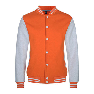 Chaqueta universitaria al por mayor, chaqueta universitaria, nuevo diseño, moda callejera con logotipo bordado - Product Image 5