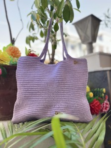 คอลเลคชั่นใหม่ฤดูร้อนกระเป๋าถักโครเชต์ทำมือสไตล์โบฮีเมียนกระเป๋าสะพายไหล่ของผู้หญิงแนววินเทจจากหญ้าทะเลที่มีสไตล์ฤดูร้อนเป็นแรงบันดาลใจ - Product Image 2