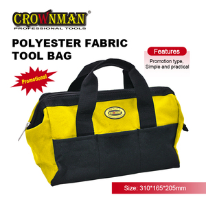 CROWNMAN 12.5 "sac <span class=keywords><strong>à</strong></span> <span class=keywords><strong>outils</strong></span> polyvalent Style promotionnel sac <span class=keywords><strong>à</strong></span> <span class=keywords><strong>outils</strong></span> en tissu Polyester Oxford <span class=keywords><strong>Textile</strong></span> pliant main boîte <span class=keywords><strong>à</strong></span> <span class=keywords><strong>outils</strong></span> en plastique - Product Image 2