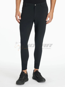 กางเกงขี่ม้าเข้ารูปของผู้ชายกางเกงผ้ายืดแบบมีสไตล์กางเกงสำหรับฝึกซ้อมขี่ม้าระบายอากาศได้ดี - Product Image 4