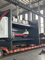 Presse plieuse CNC automatique synchronisée électrique hydraulique à double servo Dapeng-200-4000 de 200 tonnes, 6+1 axes, moteur à roulement, tôle métallique