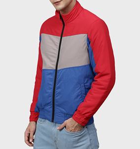Chaqueta Bomber Multicolor para hombre, cazadora deportiva informal con estilo, para invierno, venta al por mayor - Product Image 3