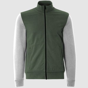 Veste de survêtement légère à fermeture éclair pour homme, logo personnalisé, options multicolores, coupe ajustée, pour l'entraînement, la course à pied - Product Image 3
