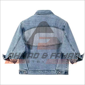 Nouvelle veste en jean coupe-vent extensible pour femmes à la mode avec motif solide respirant de poche décontracté - Product Image 2