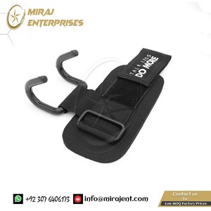 Glove Weightlifting Strength Training Gym Fitness Hook Support Lift Drop Lot <b>Weight</b> Lifting Hook Hand <b>Bar</b> Wrist Straps Shipping - Product Image 4