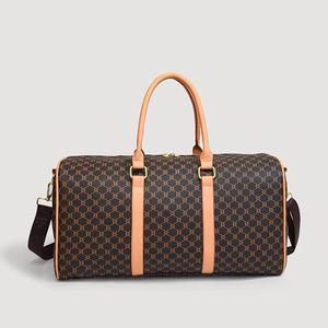 Factory Custom Logo <b>Men</b> Duffel <b>Bag</b> <b>Leather</b> <b>Weekend</b> Overnigh <b>Bag</b> Saco De Viagem De Couro <b>Leather</b> Duffle <b>Bag</b> - Product Image 1