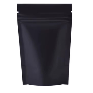 Custom Printed Resealable Stand up Pouches Plastic Food Packaging <strong>Bags</strong> Foil Black <strong>Sealed</strong> <strong>Bag</strong> - Product Image 1