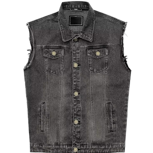 Chaleco Vaquero Sin Mangas de Diseño Moderno Ryan Pro Gear, Unisex, para Hombre y Mujer, Chaleco Vaquero con Capucha para Mujer - Product Image 1