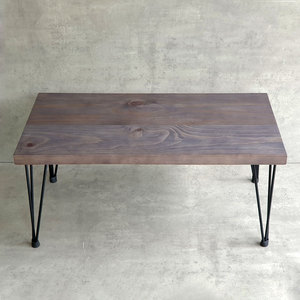 Japanese-Style <b>Pine</b> Wood Tea <b>Table</b> 100x50x45cm Handmade Durable Set PINLEG Legs Chinese Design Living Room Furniture-TT68101 - Product Image 3