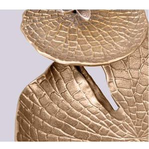 Cuencos de chocolate de diseño moderno con tapa dorada aptos para lavavajillas para sopa Pasta Galletas y nueces-Cuencos de altos ingresos - Product Image 3