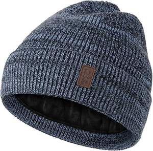 หมวกไหมพรมถักแบบมีขอบยางยืด ทำจากเส้นใยโพลีเอสเตอร์รีไซเคิล PET RPET อะคริลิก เป็นมิตรต่อสิ่งแวดล้อม ขายส่ง - Product Image 1