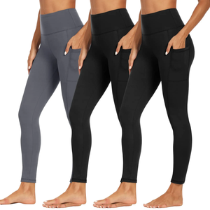 Vêtements de yoga pantalons de fitness leggings sublimés pour dames leggings taille haute en polyester pour adultes Yoga taille haute - Product Image 5