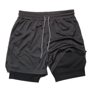 Pantalones Cortos de Compresión Ajustados para Hombre, Cintura Elástica, Transpirables, para Gimnasio y Yoga, Novedad 2026 - Product Image 6