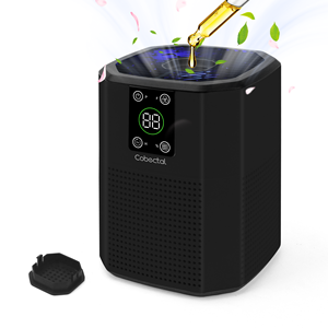 Purificateurs d'air Cobectal True HEPA pour chambre à coucher, efficaces pour éliminer la fumée et la poussière, avec mode veille, certifiés ROHS - Product Image 1
