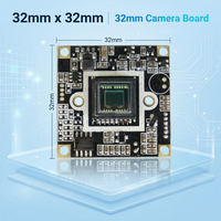 Module de caméra 700TVL Sony DSP avec capteur 1/3" 32x32mm, carte PCB CVBS 12V pour intégration dans un support de dôme ou un boîtier de caméra de recul