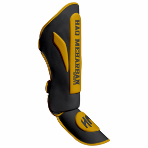 Protège-tibia rembourré réglable Muay Thai protège-tibias Kickboxing entraînement protège-tibia multicolore 2024 - Product Image 2