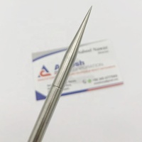 Poussoirs à ongles à cuticules à double extrémité en acier inoxydable solide de qualité professionnelle outil de pédicure à cuticules coupe pointue pour bébés