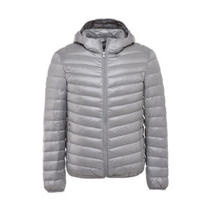 Custom Eco-Friendly Lightweight Puffer <b>Jacket</b> Hood Zip Closure Warm Insulated <b>Quilted</b> Design Water Resistant Winter <b>Pattern</b> - Product Image 4
