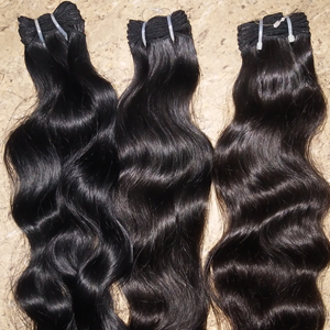 ผมมนุษย์แท้จากอินเดียสำหรับต่อผมผมสำหรับต่อจากเจนไน - Product Image 1