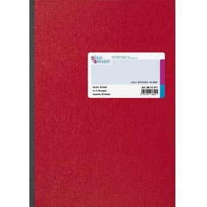 Knig & Ebhardt A4 Squared Red Notebook 48 Sheets - Product Image 1