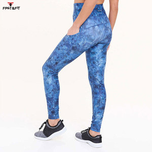 New Design High Waist Workout <b>Leggings</b> for Women Fashion Sportswear with Knitted Fabric High Fashion Style - Product Image 3