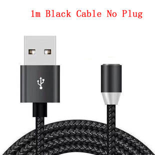 1 meter magnetic cable - black [without head]