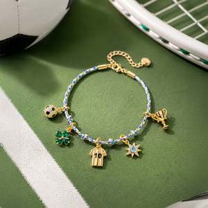 เจลิยา มูฟ มาย เวย์สร้อยข้อมือแฟชั่นถักสีน้ำเงิน-ม่วง - Product Image 5