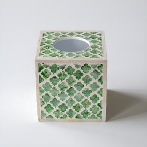 Cuisine salle à manger accessoires quotidiens nacre incrustation papier boîte de couverture nouveau design personnalisé MOP organisateur de mouchoirs - Product Image 3