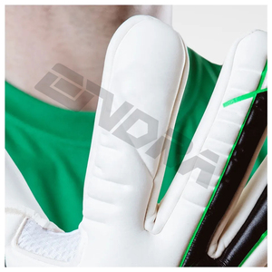 Gants de gardien de but Offre Spéciale protection professionnelle gants de gardien de but de football en nylon à tricoter en latex - Product Image 4