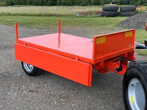 Remolque Agrícola de Calidad de 1 a 10 Toneladas, Remolque Montado en Tractor, Remolque Volquete para Granja - Product Image 2