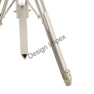 Trípode Ajustable con Brújula Náutica para Decoración de Oficina y Hogar, Artesanía Metálica, Soporte de Brújula con Trípode Antideslizante - Product Image 2