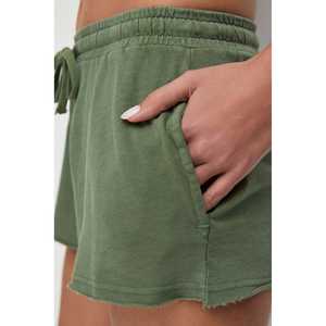 Pantalones Cortos Casuales 100% Algodón con Cintura Ajustable con Cordón - Product Image 5