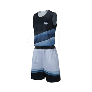 Uniformes de baloncesto personalizados de alta calidad, nuevo diseño, conjunto de verano, ropa de equipo transpirable para jugadores de baloncesto de verano - Product Image 1