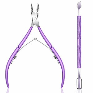 Professional Stainless Steel Nail Clipper 12.5MM Jaw Wide Opening Straight Blade Sharp Tip for Thick Toe Nails Adult Use - Product Image 2