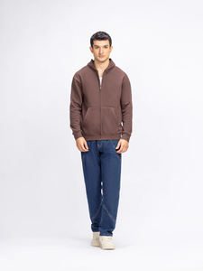 เสื้อฮู้ดซิปผู้ชาย ผ้าฝ้าย 100% พิมพ์ลายดิจิทัลสำหรับฤดูหนาว สวมใส่สบาย ทรงไหล่ตก เหมาะสำหรับสไตล์สตรีทในชีวิตประจำวัน - Product Image 2