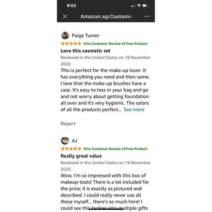 Modello triangolo cuscino d'aria trucco polvere soffio spugna di bellezza Set bagnato a secco utilizzabile per applicazioni viso scatola confezionata - Product Image 5