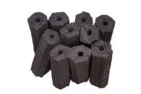 Carbón Vegetal de Coco en Forma Hexagonal Coal King, Briquetas de Carbón de Coco de Alta Temperatura, Color Negro, 6500 Kcal/kg, Contenido de Ceniza 10-15%, Hecho a Máquina - Product Image 3