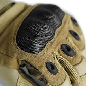 Gants tactiques de sports de plein air de haute qualité pour adultes gants de sécurité réfléchissants en cuir synthétique en gros pour hommes et femmes - Product Image 3