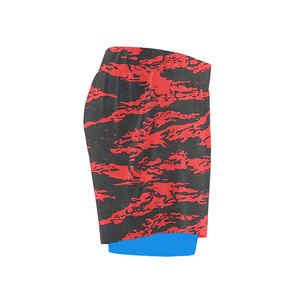 Custom Wholesale Oem Sublimated Judo Nogi Bjj <b>Shorts</b> <b>Short</b> Gym 2 in 1 <b>Hybrid</b> Mma <b>Shorts</b> for Men 2 Double Layer <b>Shorts</b> - Product Image 4