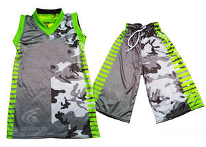 Uniforme de baloncesto de secado rápido fábrica al por mayor hombres Reversible diseño personalizado ropa deportiva lavable traje de equipo con tela transpirable - Product Image 3
