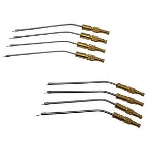Juego de Tubos de Succión Manual Fazier SURGINEXA, 8 Instrumentos Quirúrgicos, Puntas Atraumáticas, Acero Inoxidable, Kit Profesional para Uso Equino - Product Image 1