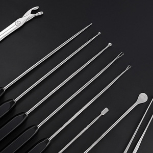 Ensemble d'instruments chirurgicaux uniques pour la colonne vertébrale antérieure, outils de discectomie manuelle pour neurochirurgiens, acier inoxydable de qualité médicale, CE - Product Image 5