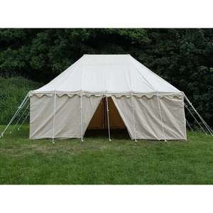 Large Medieval Stretch Tent Windproof Durable Sports or Church Tent with PVC Polyester Cover Canvas Side <b>Wall</b> for Big Events - Product Image 1