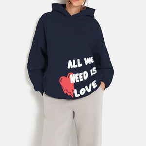 Alta calidad sólido 100% algodón impreso logotipo personalizable Casual con capucha lavado pulóver Sudadera con capucha con paquete para hombre servicio OEM - Product Image 4