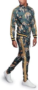 Conjunto Deportivo de Alta Calidad Midnight Claw para Hombre, Sudadera con Estampado de Tigre y Pantalones Deportivos, Edición de Invierno para Todas las Temporadas - Product Image 5